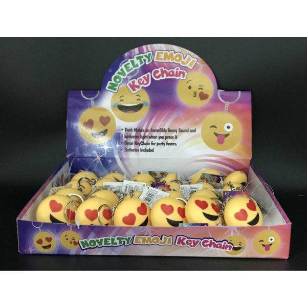 Novelty Emoji Keychain