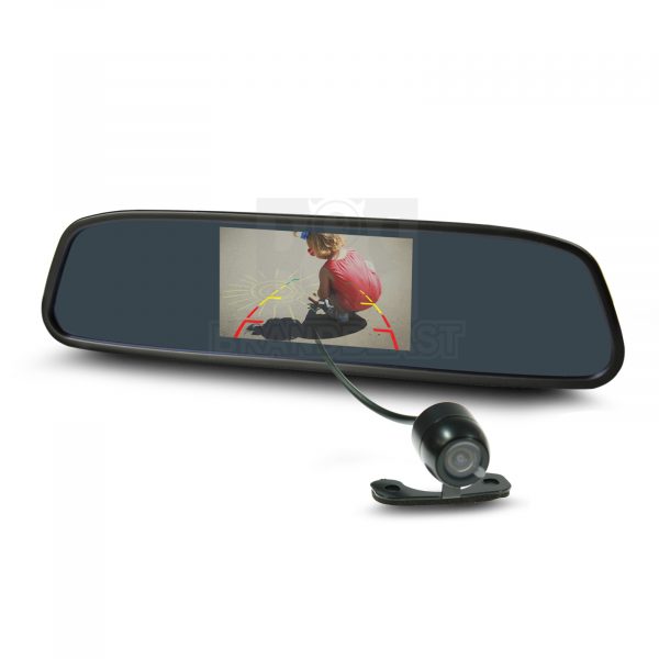 Gator Rear View Mirror + Reversing Camera