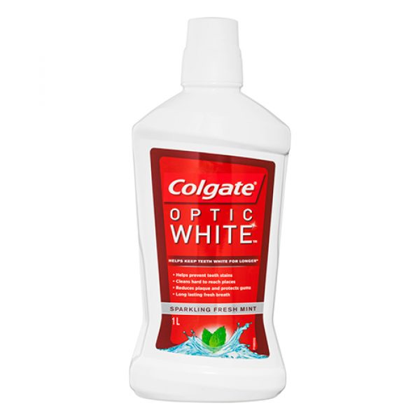 Colgate Optic White Mouthwash - 1 Litre