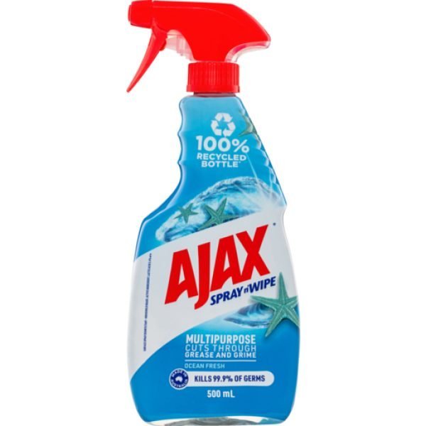 Ajax Spray N Wipe - Ocean Fresh - Multipurpose - 500ml