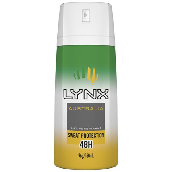 Lynx Australia - Body Spray - Antiperspirant - 96g/160ml