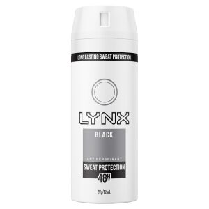 Lynx Black - Body Spray - Antiperspirant - 106g/165ml