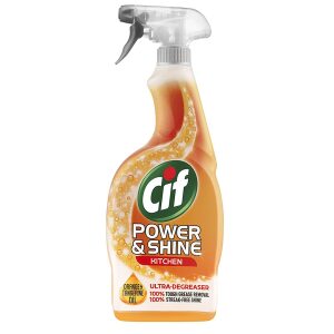Cif Power & Shine Kitchen Spray Orange & Tangerine Oil 700mL