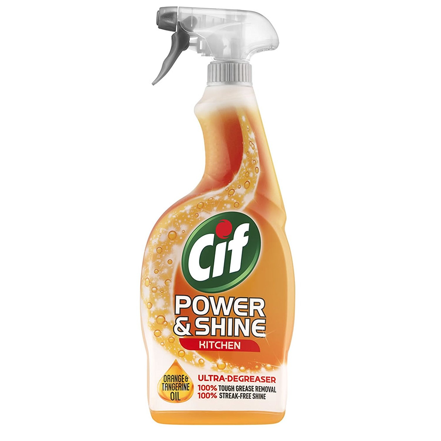 Cif Power & Shine Kitchen Spray Orange & Tangerine Oil 700mL