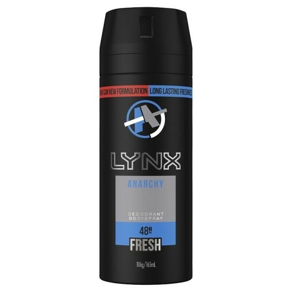 Lynx Anarchy - For Him - Body Spray - 106g/165ml