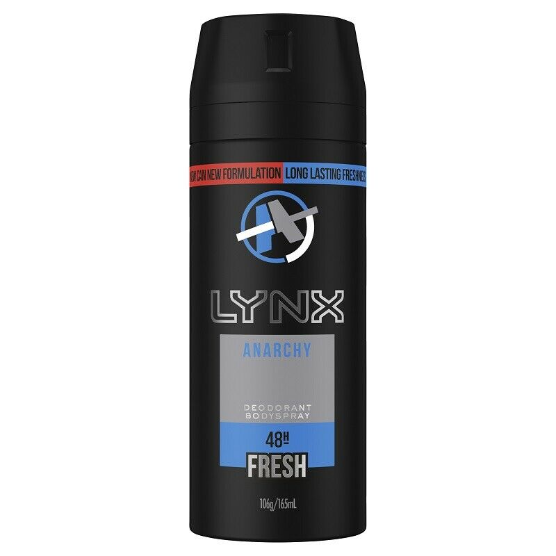 Lynx Anarchy - For Him - Body Spray - 106g/165ml
