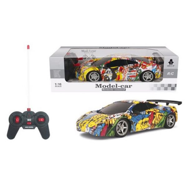 Graffiti Remote Control Car - 1:16