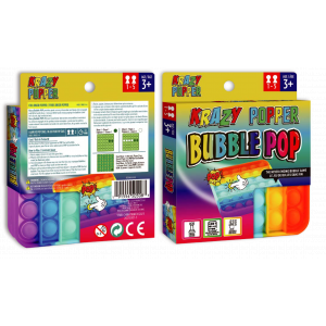 Krazy Bubble Pop - Rainbow Shapes - CDU