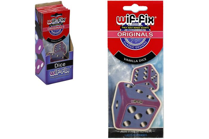 Wif-Fix Air Freshener - Original - Vanilla Dice