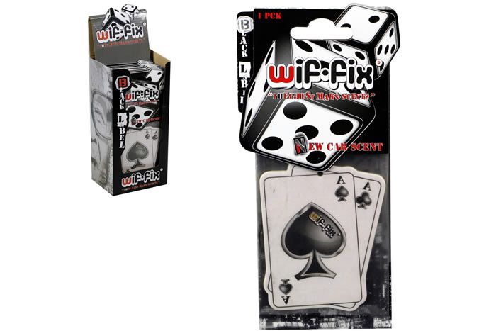 Wif-Fix Air Freshener - Black Label - Aces