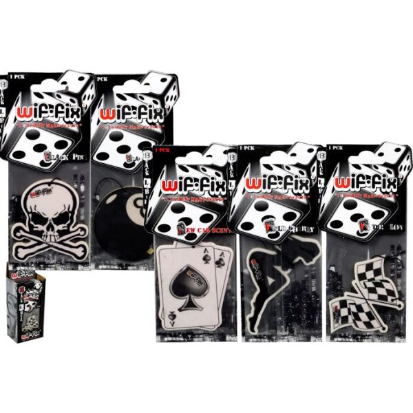 Wif-Fix Air Freshener-Black Label Range Mix