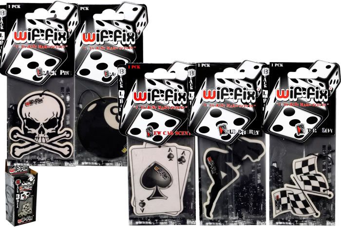 Wif-Fix Air Freshener-Black Label Range Mix