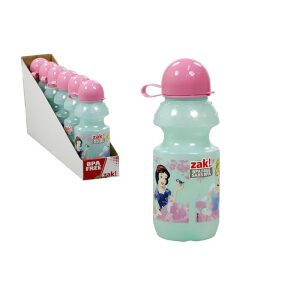 Zak! Disney Princess Squeeze Bottle With Dome Cap - 414ml