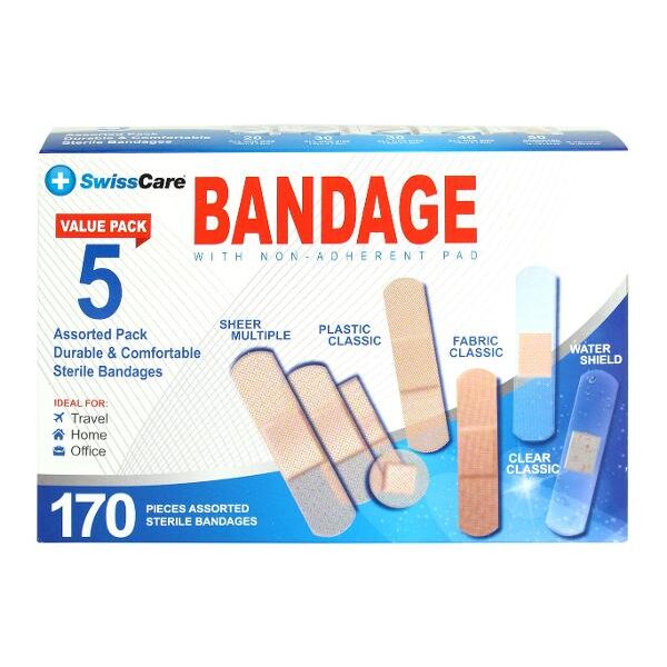 MediPure Assorted Bandage - 5 Pack