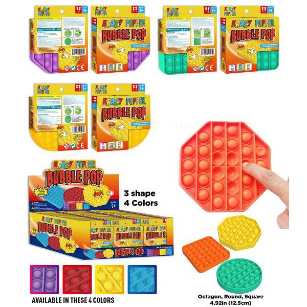 Krazy Bubble Pop - Shapes - CDU