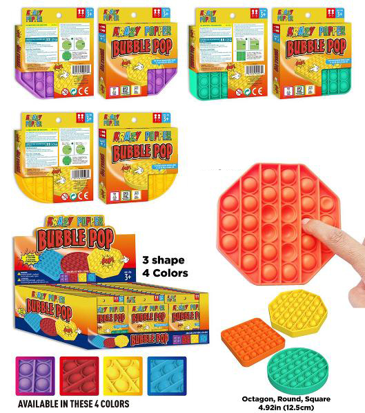 Krazy Bubble Pop - Shapes - CDU