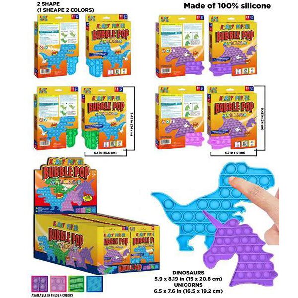 Krazy Bubble Pop - Animals - CDU
