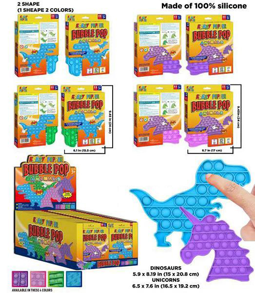 Krazy Bubble Pop - Animals - CDU