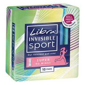 Libra Invisible Sport Pads Super - 10 Pack