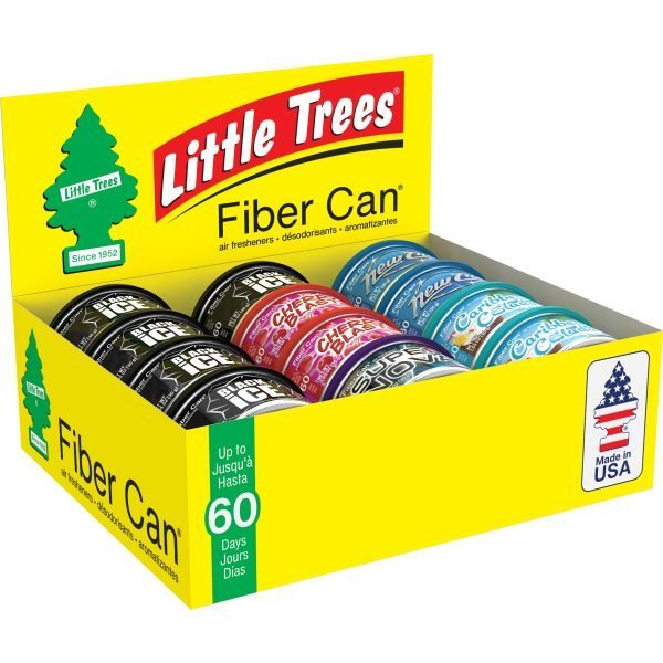Little Trees Fiber Can Assorted Display