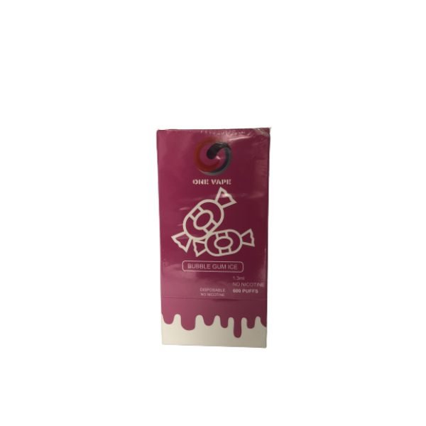 One Vape - Bubble Gum Ice - 600 Puffs