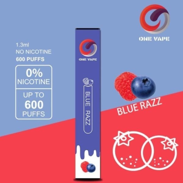 One Vape - Blue Razz - 600 Puffs