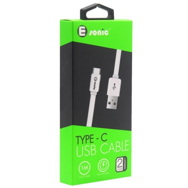 Type-C Flat Cable - 1m(White)