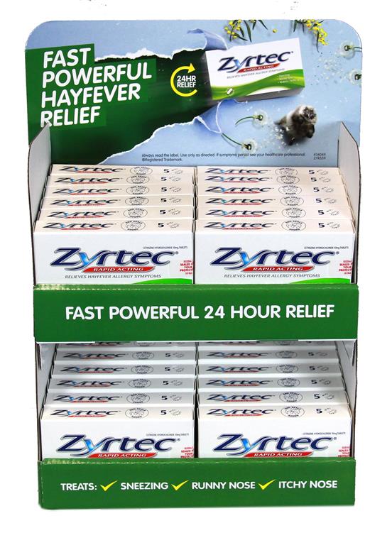 Zyrtec Stand 5 Mini Tabs - Image 2
