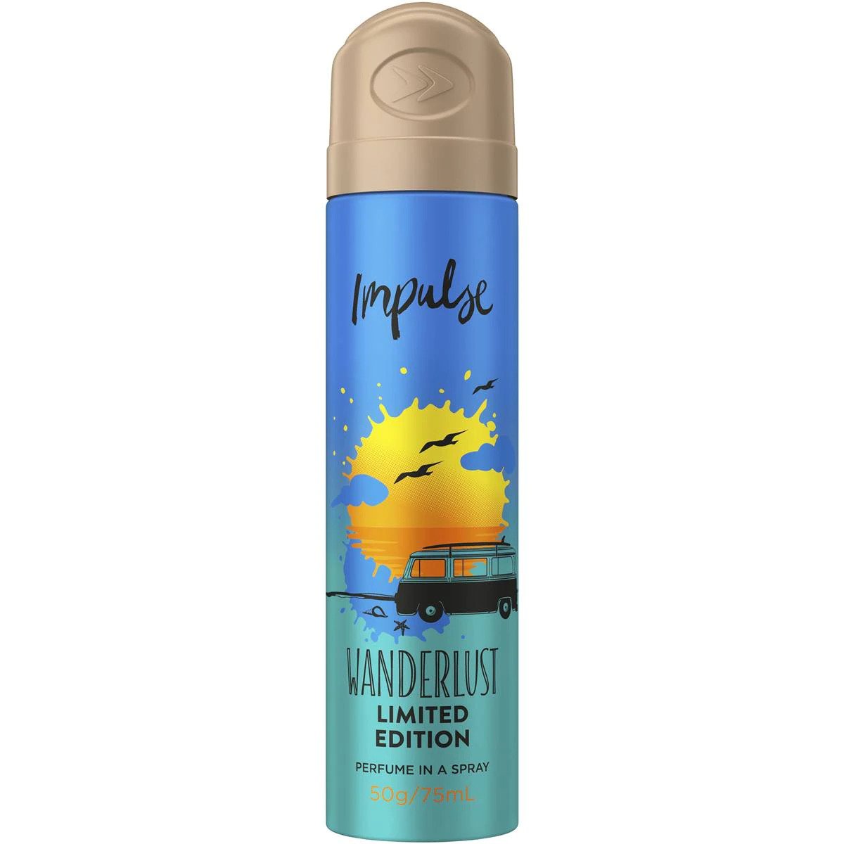 Impulse Body Spray - Wanderlust - Limited Edition - 50g/75ml
