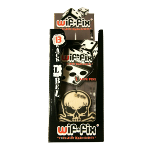 Wif-Fix Air Freshner - Skull Black Pine