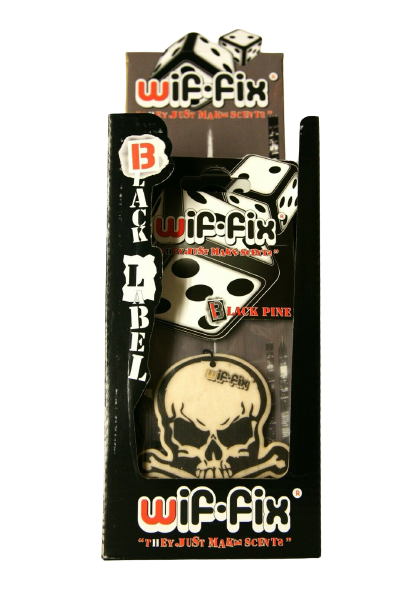 Wif-Fix Air Freshner - Skull Black Pine - Image 2