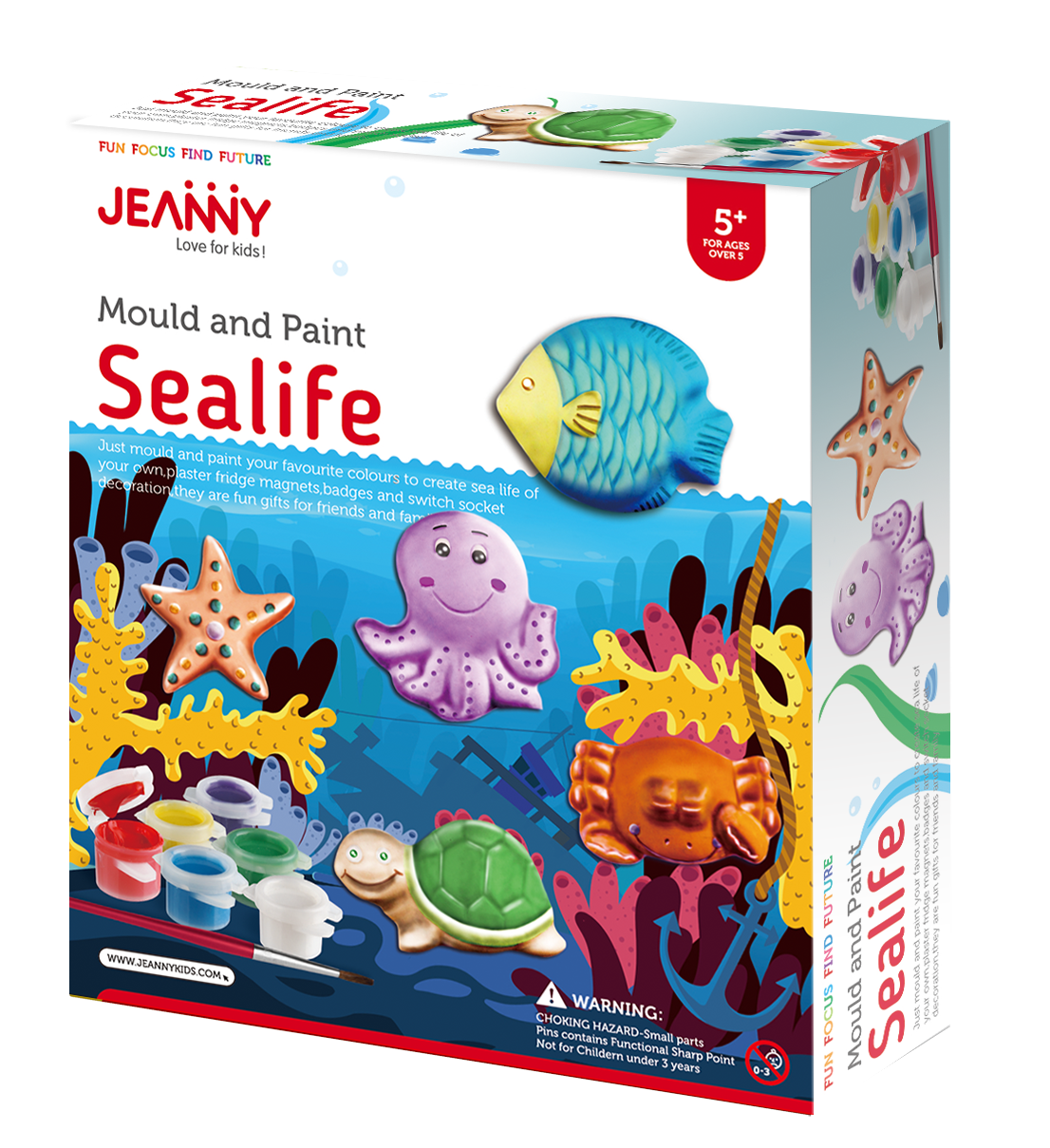 Mould & Paint Kit - Sealife
