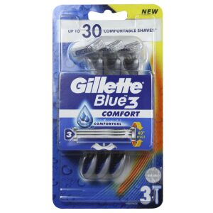 Gillette Blue3 Cool Men’s Disposable Razor - Comfort Gel