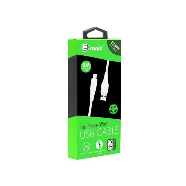 Premium Eco Lightning Cable - 2m(White)