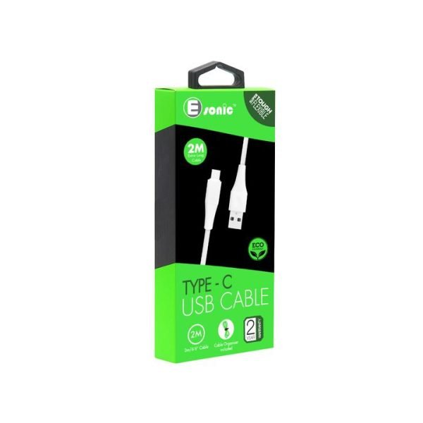 Premium Eco Type-C Cable - 2m(White)
