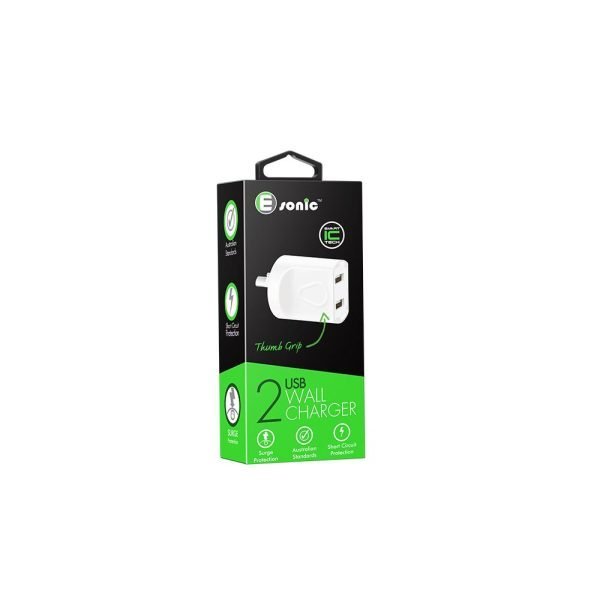 2 USB Wall Charger 2.4A