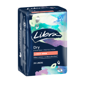 Libra Dry Everyday Liners - 28 Pack