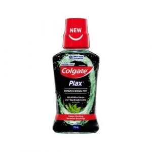 Colgate Plax - Mouthwash - Alcohol Free - Bamboo Charcoal-Mint - 250ml