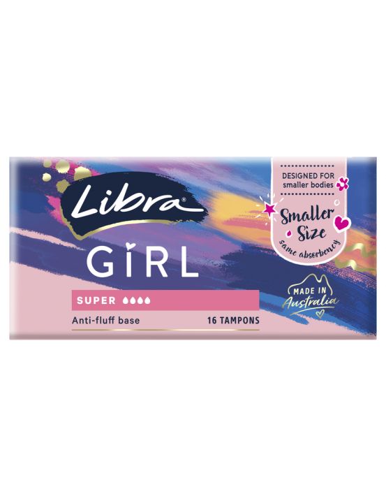 Libra Girl Tampon Super 16 Pack
