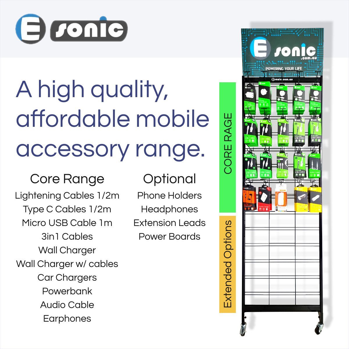 Esonic Metallic Full Stand - Image 2