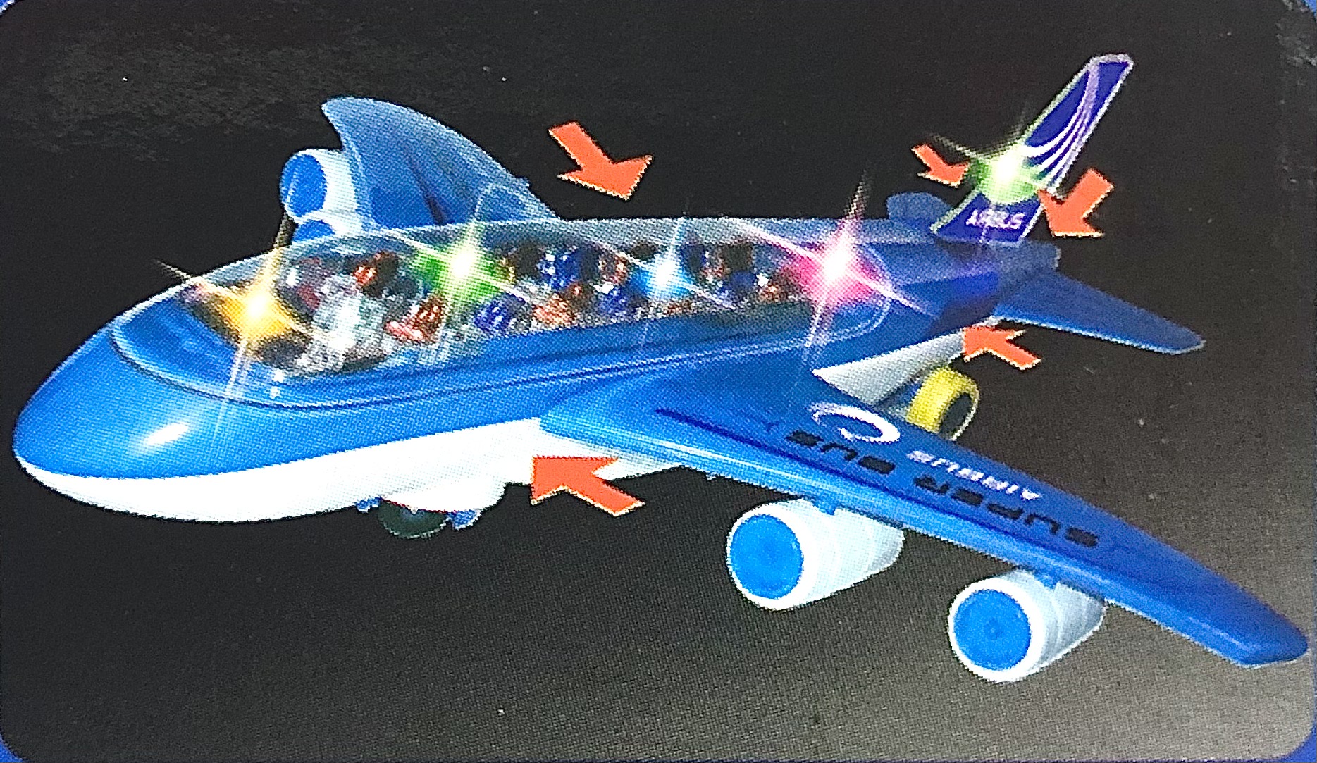 Light Up Toy Plane