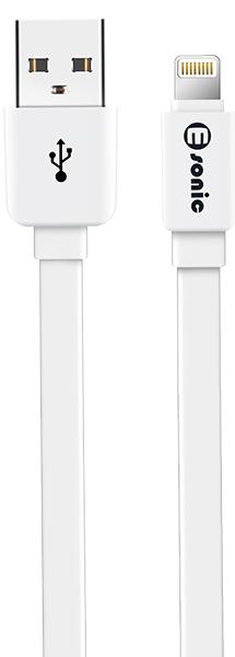 Premium Eco Lightning Flat Cable - 1m(White) - Image 3