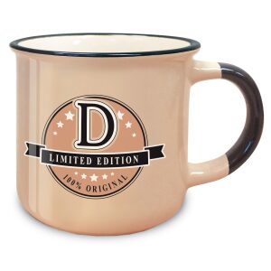 Personalized Name Retro Mugs Floor Stand