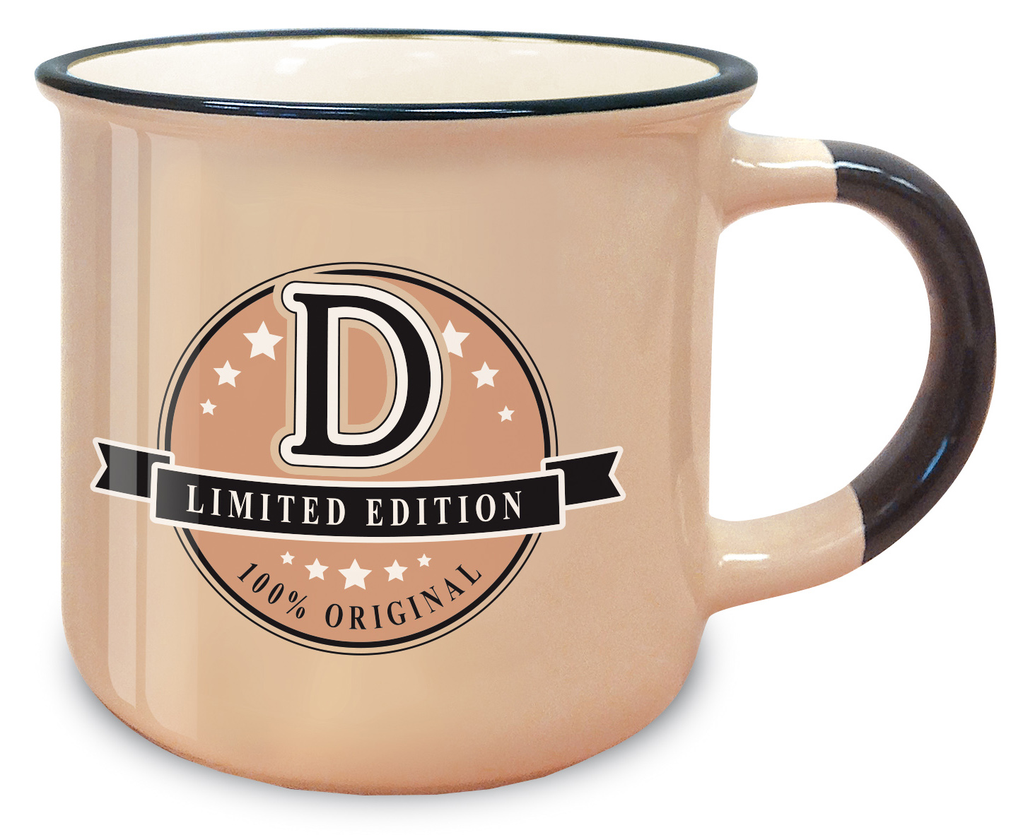 Personalized Name Retro Mugs Floor Stand - Image 2