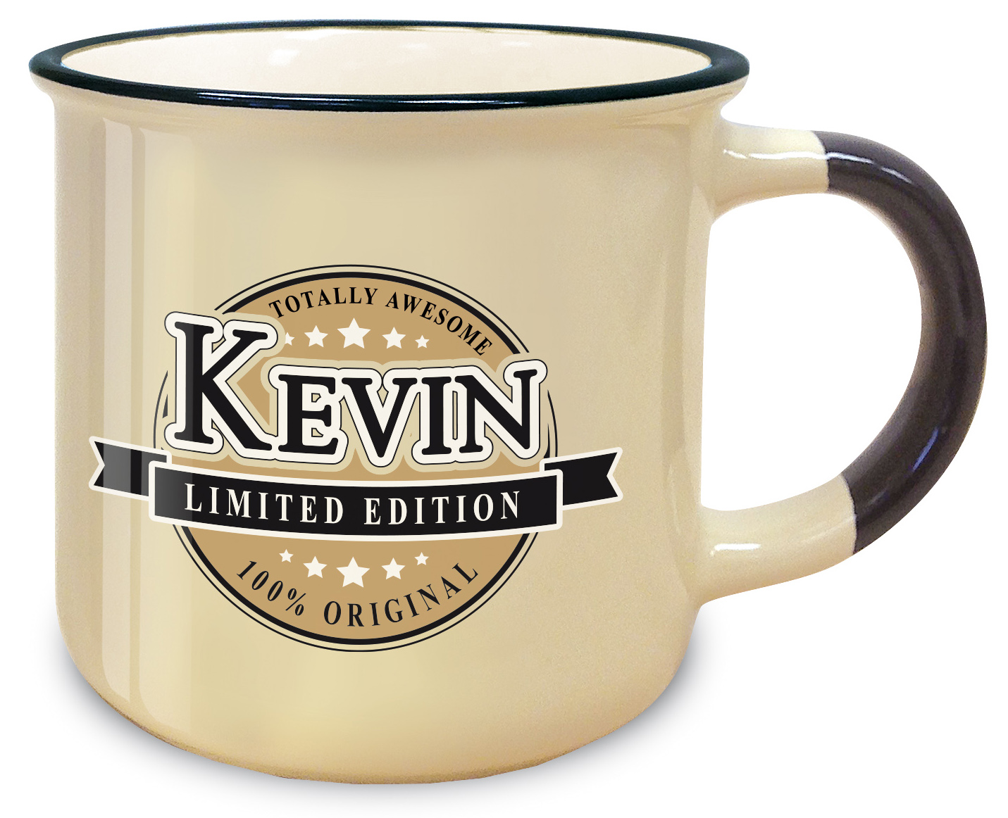 Personalized Name Retro Mugs Floor Stand - Image 5