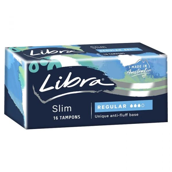 Libra Tampons Tapered Design Regular 16 Pack