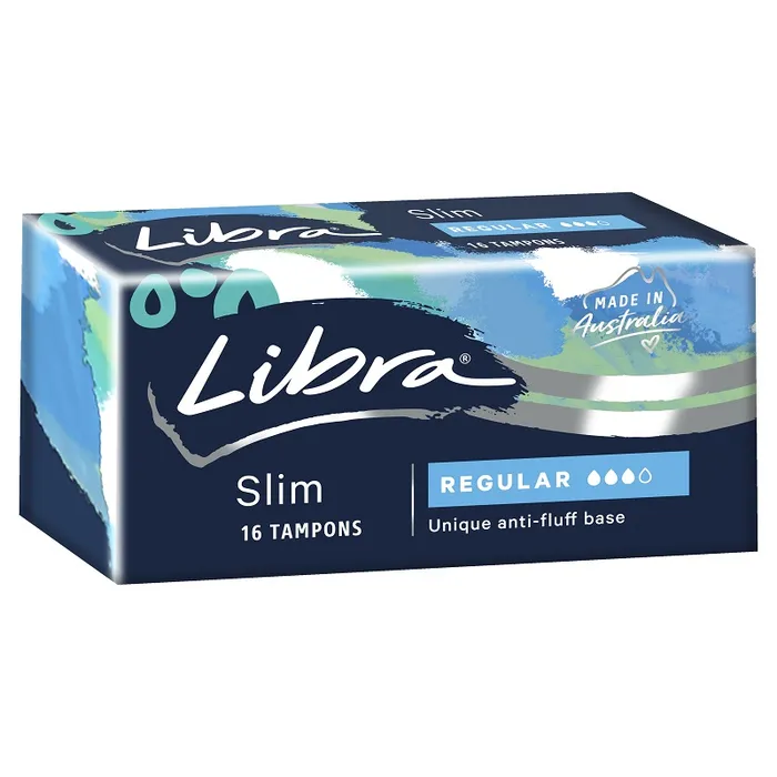 Libra Tampons Tapered Design Regular 16 Pack
