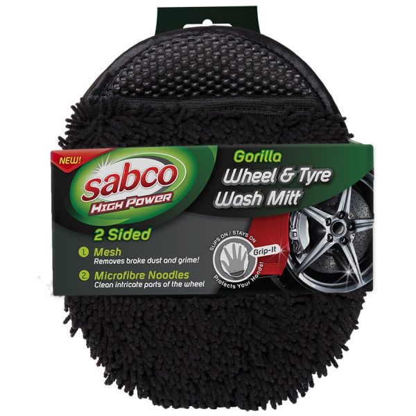 Sabco High Power Tyre & Wheel Microfibre Pad