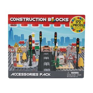 172 Piece Construction Blocks Accessories Pack