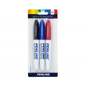 Penline Mega Permanent Markers 3-Pack